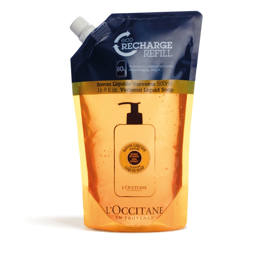 L'OCCITANE ÖKO-NACHFÜLLPACKUNG KARITÉ FLÜSSIGSEIFE VERBENE 500 ML L'OCCITANE ÖKO-NACHFÜLLPACKUNG KARITÉ FLÜSSIGSEIFE VERBENE 500 ML
