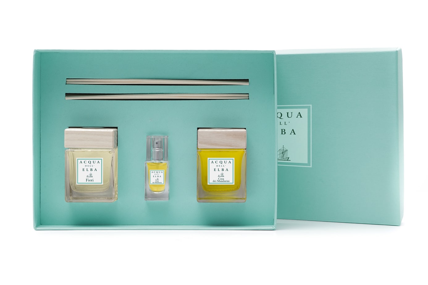 Acqua Dell‘ Elba Raumdiffuser Casa dei Mandarini & Flori SET Acqua Dell‘ Elba Raumdiffuser Casa dei Mandarini & Flori SET