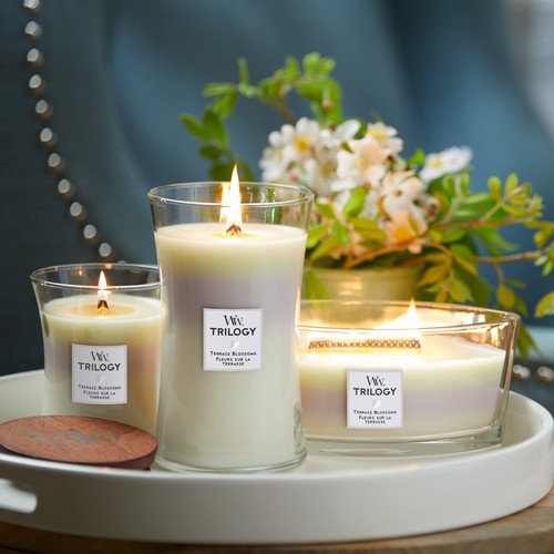 Woodwick Trilogy Terrace Blossoms - Medium Woodwick Trilogy Terrace Blossoms - Medium
