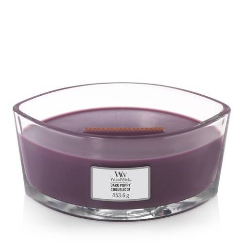 Woodwick Dark Poppy - Ellipse Woodwick Dark Poppy - Ellipse